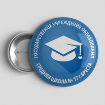 Значок Школа №17 Брест